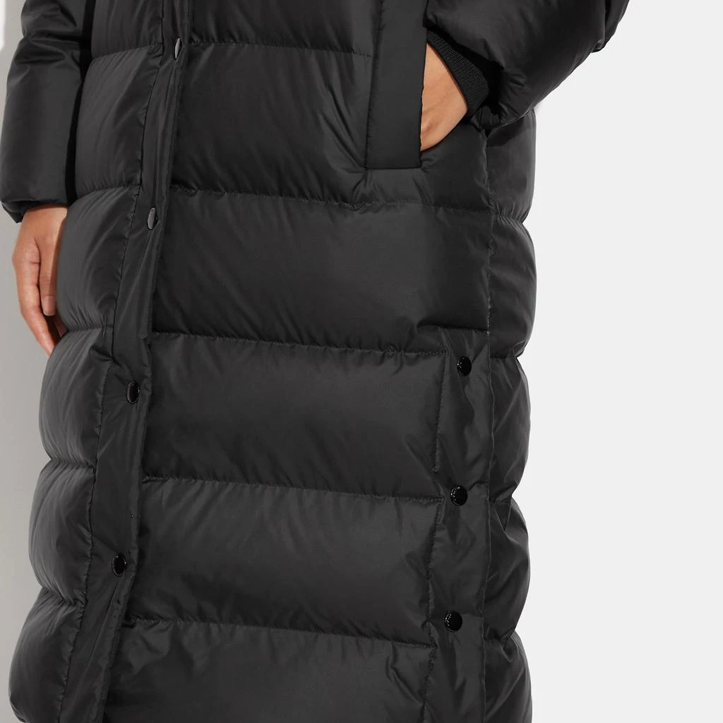 商品Coach|Coach Outlet Long Down Puffer,价格¥2575,第4张图片详细描述