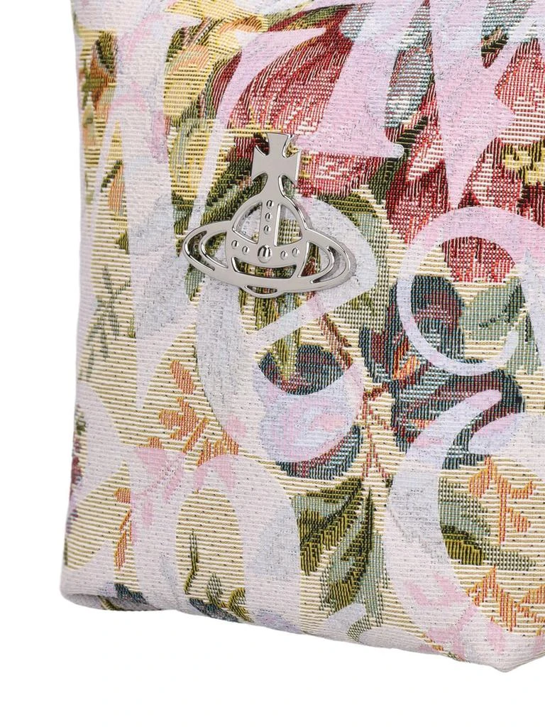 商品Vivienne Westwood|Sally Canvas Jacquard Crossbody Bag,价格¥4214,第4张图片详细描述