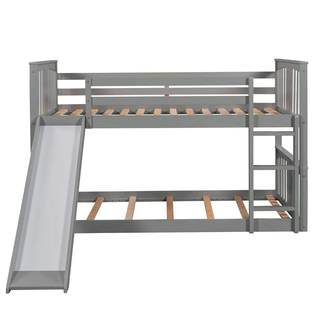 商品Simplie Fun|Twin Over Twin Bunk Bed,价格¥5799,第3张图片详细描述