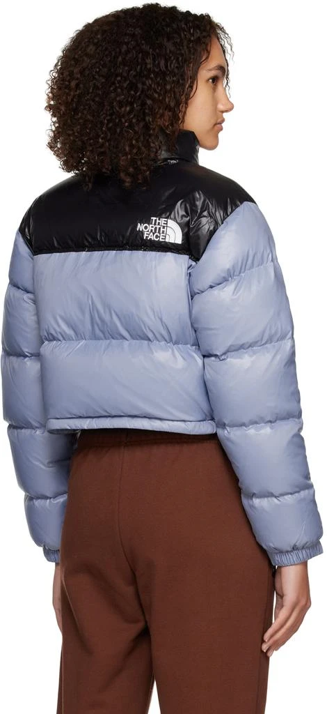 商品The North Face|Blue Nuptse Short Down Jacket,价格¥938,第3张图片详细描述