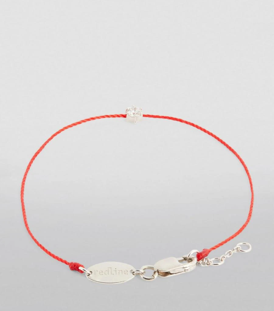 商品Redline|White Gold and Diamond Absolu Thread Bracelet,价格¥5244,第4张图片详细描述