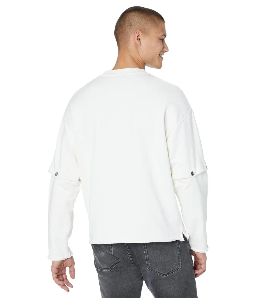 商品Just Cavalli|Sweatshirt with Just Code and Logo Patches,价格¥1317,第2张图片详细描述