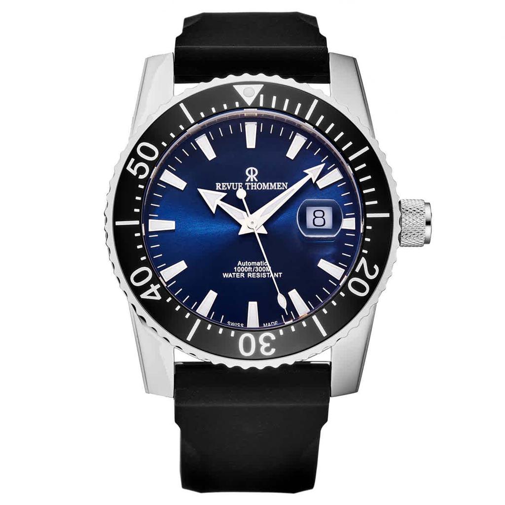 Revue Thommen Diver Automatic Blue Dial Mens Watch 17030.2525商品第1张图片规格展示