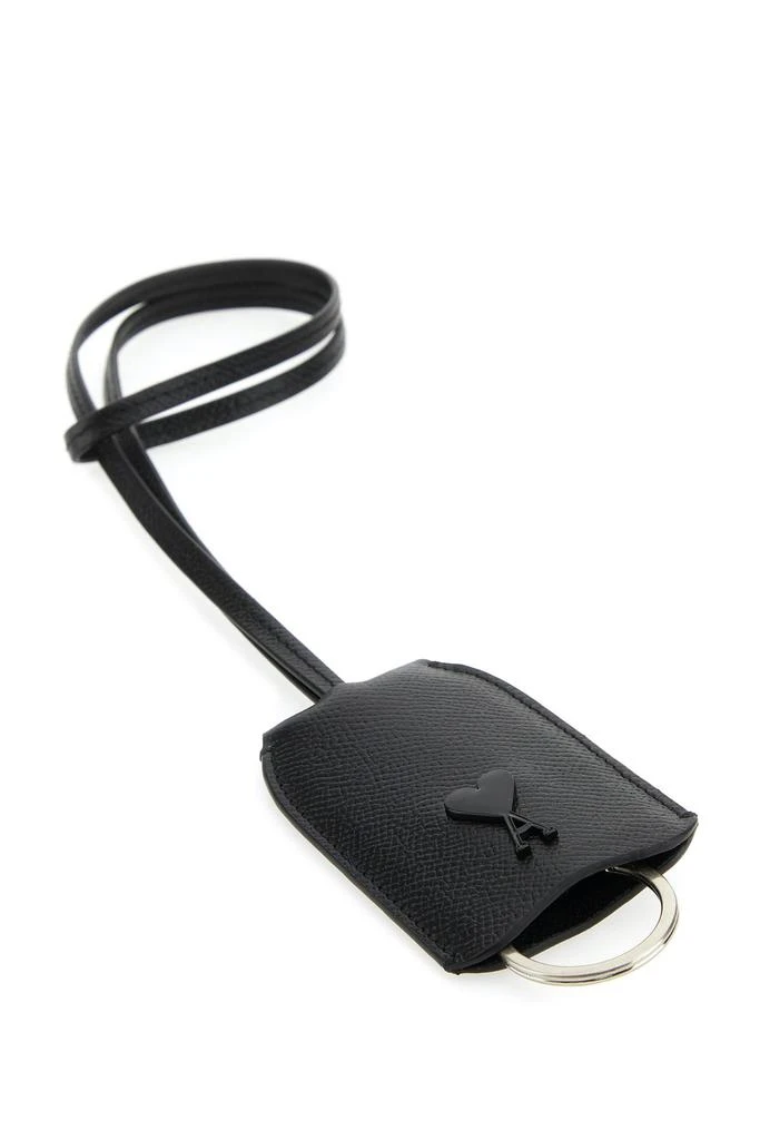 商品AMI|Black leather Cloche key ring,价格¥1239,第2张图片详细描述