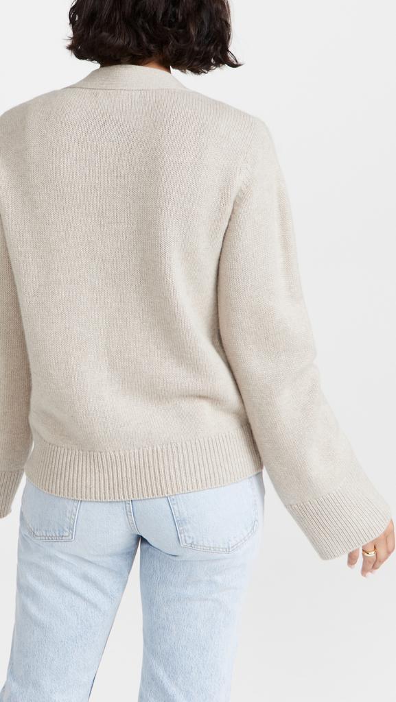 商品Lisa Yang|LISA YANG Danni 开司米羊绒系扣衫,价格¥4848,第5张图片详细描述
