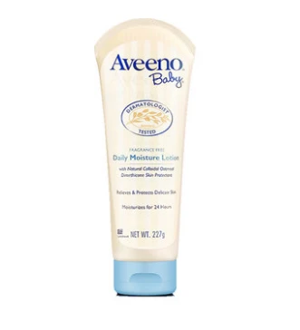商品[国内直发] Aveeno|美国Aveeno艾惟诺婴儿燕麦保湿补水润肤乳宝宝无香型护肤面霜227g,价格¥87,第1张图片