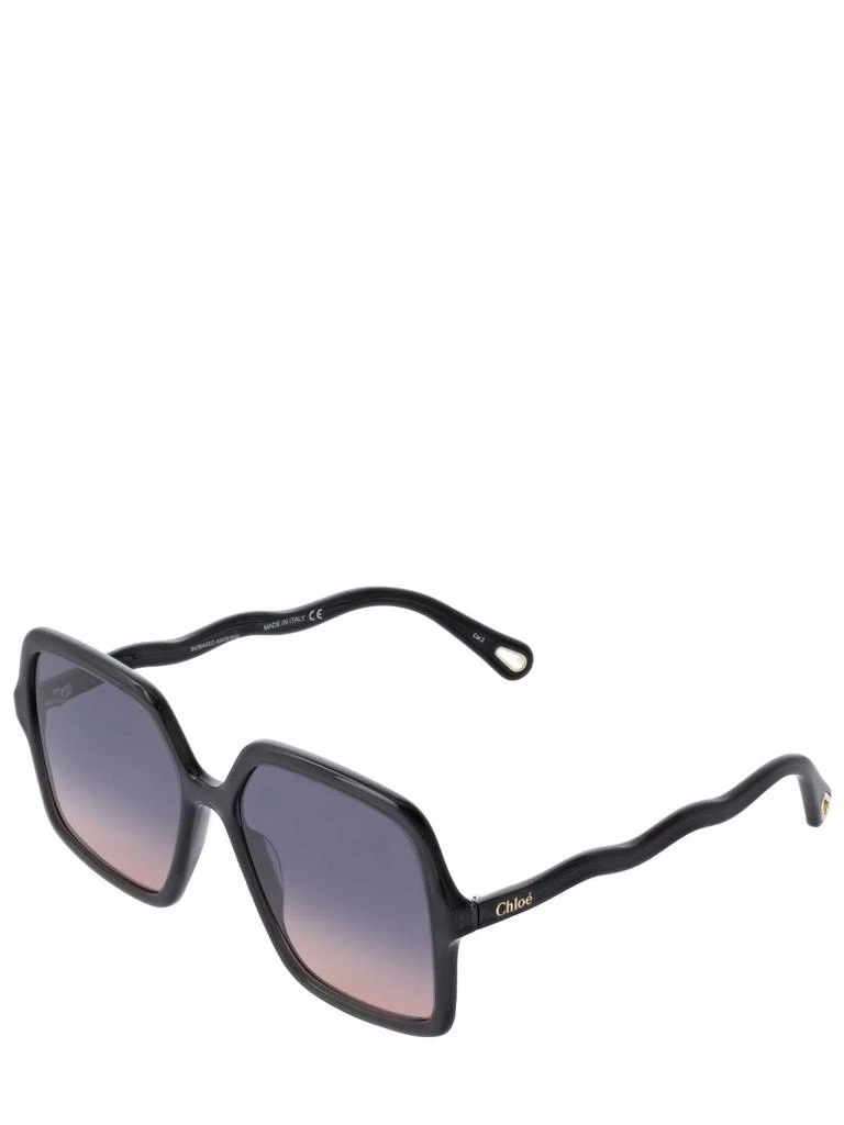 商品Chloé|Zelie Squared Acetate Sunglasses,价格¥2429,第3张图片详细描述