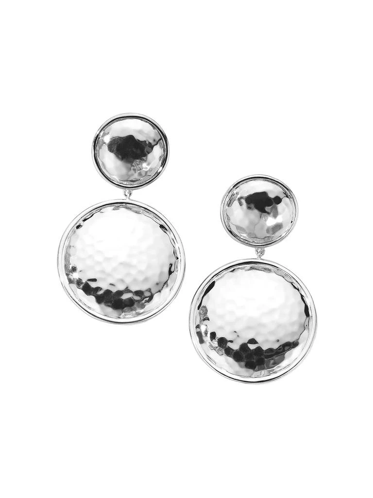 商品Ippolita|Classico Snowman Sterling Silver Large Disc Drop Earrings,价格¥3373,第1张图片