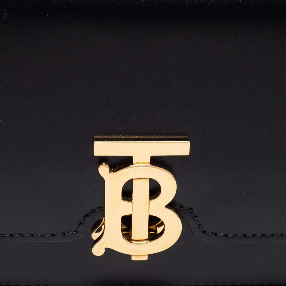 商品[二手商品] Burberry|Burberry Black Leather TB Bum Bag,价格¥4628,第5张图片详细描述