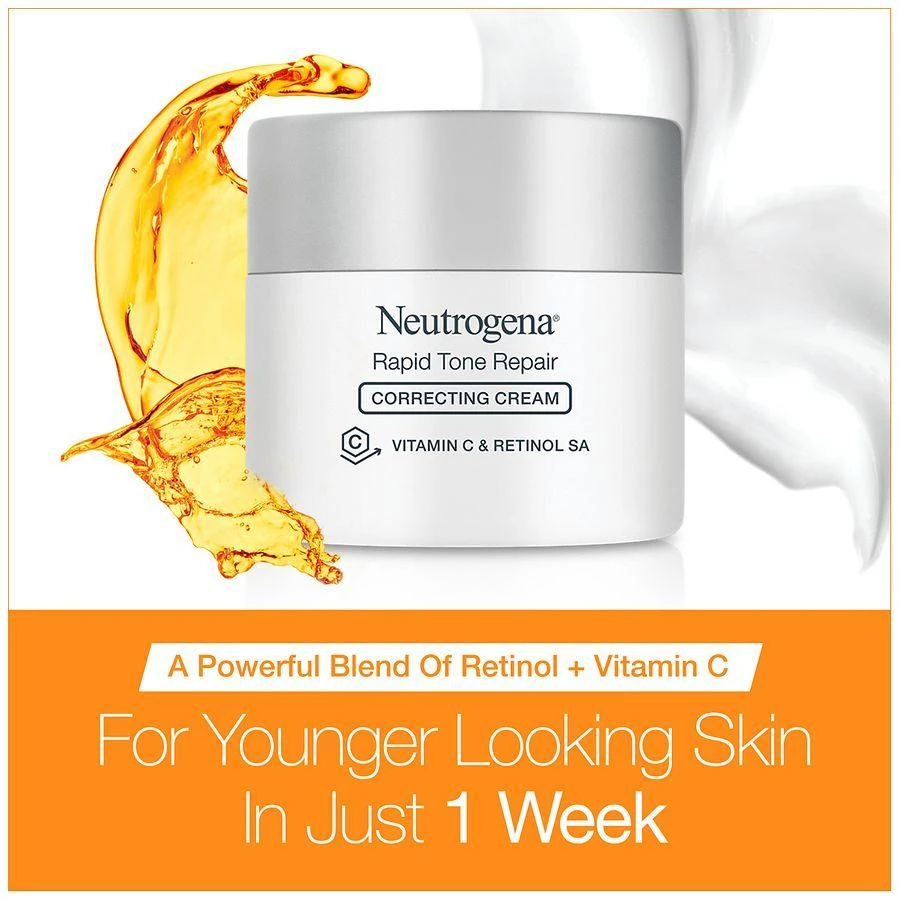 商品Neutrogena|Rapid Tone Repair Retinol + Vitamin C Correcting Cream,价格¥288,第5张图片详细描述