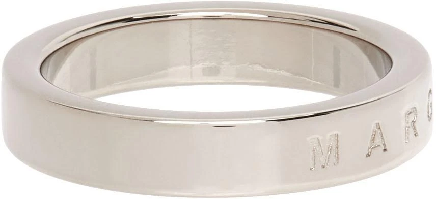 商品MAISON MARGIELA|Silver Skinny Logo Ring,价格¥429,第5张图片详细描述