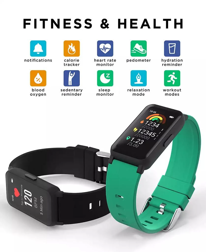 商品iTouch|Active 4 Unisex Silicone Strap Fitness Tracker 42.7mm,价格¥487,第2张图片详细描述