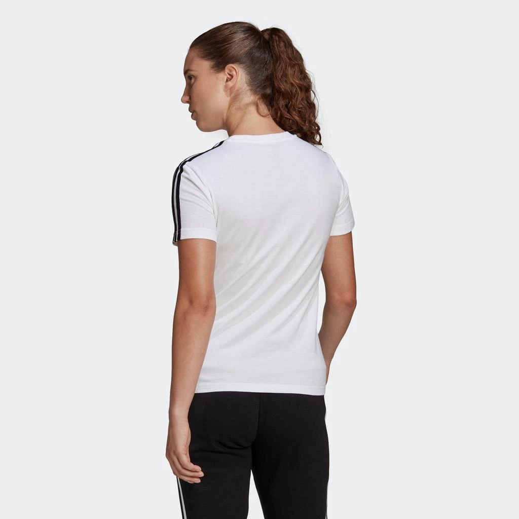 商品Adidas|LOUNGEWEAR ESSENTIALS SLIM 3-STRIPES TEE,价格¥195,第2张图片详细描述