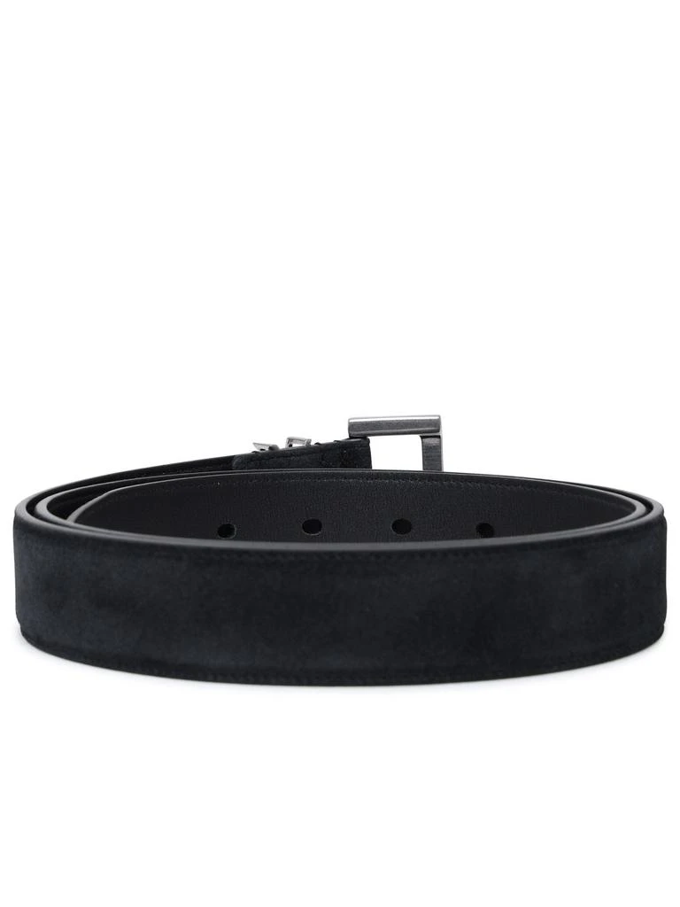 商品Yves Saint Laurent|Saint Laurent Logo Plaque Buckled Belt,价格¥3070,第2张图片详细描述