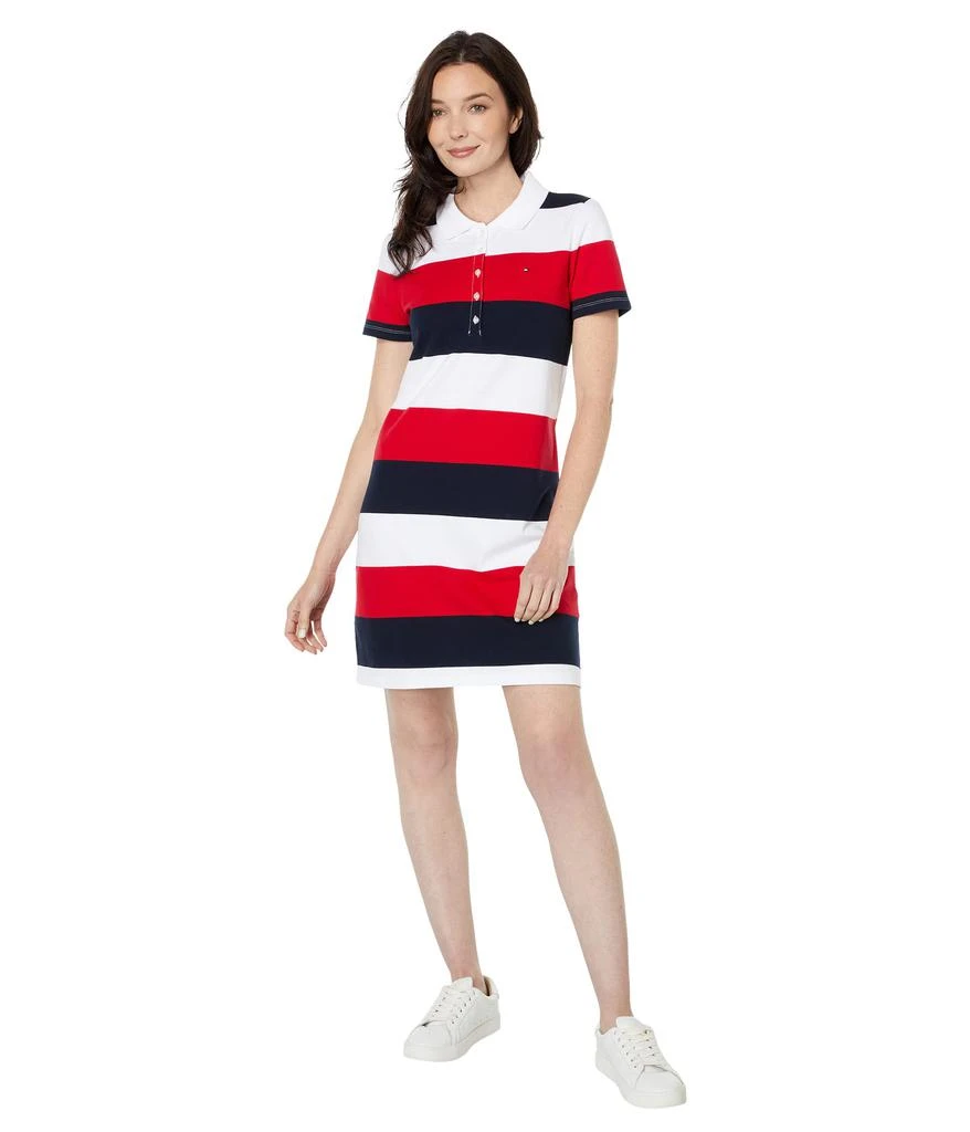 商品Tommy Hilfiger|Stripe Polo Dress,价格¥407,第4张图片详细描述