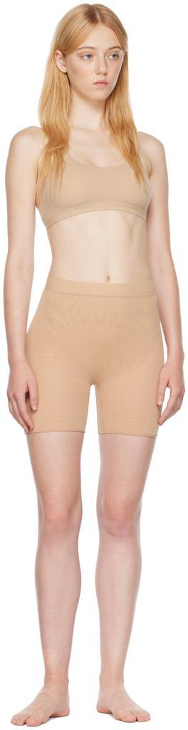 商品SKIMS|Beige Summer Mesh Boy Shorts,价格¥276,第4张图片详细描述