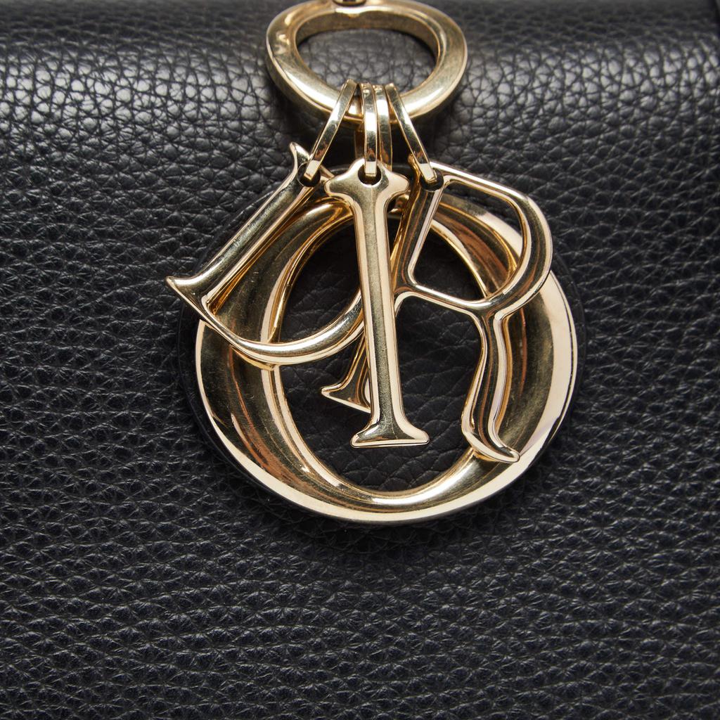 Dior Black Leather Medium Be Dior Flap Bag商品第5张图片规格展示