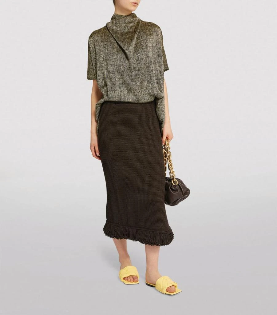 商品Bottega Veneta|Quilted Leather Lido Flat Sandals,价格¥10702,第5张图片详细描述