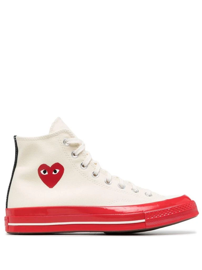 商品Comme des Garcons|COMME DES GARCONS PLAY - Chuck Taylor High-top Sneakers,价格¥1140,第1张图片