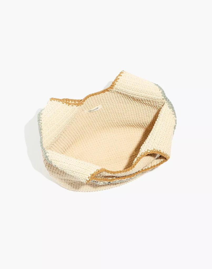 商品Madewell|The Crochet Shopper Bag,价格¥159,第2张图片详细描述