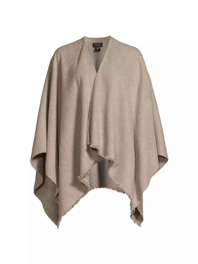 商品Rag & Bone|Ivy Cashmere Reversible Poncho,价格¥3106,第1张图片