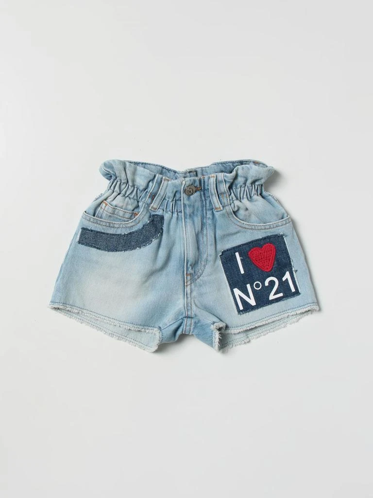 商品N°21|N° 21 短裤 女童,价格¥1061,第1张图片