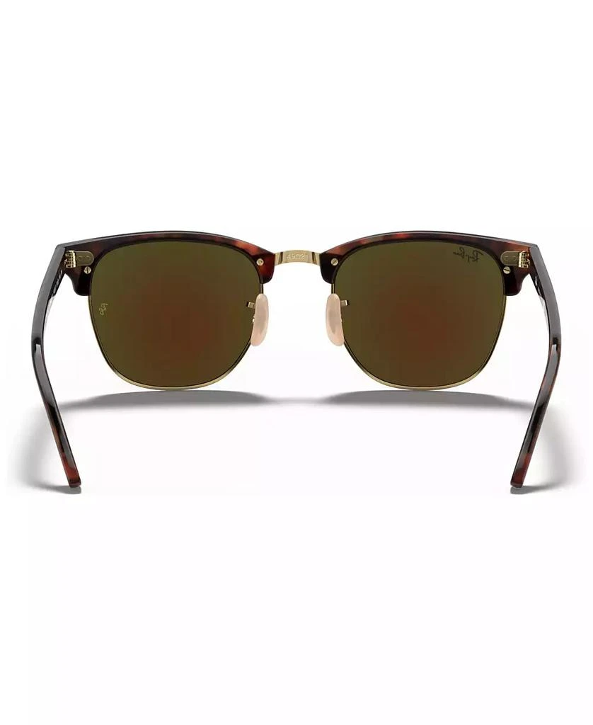 商品Ray-Ban|Unisex Sunglasses, RB3016 CLUBMASTER MINERAL FLASH LENSES,价格¥1535,第4张图片详细描述