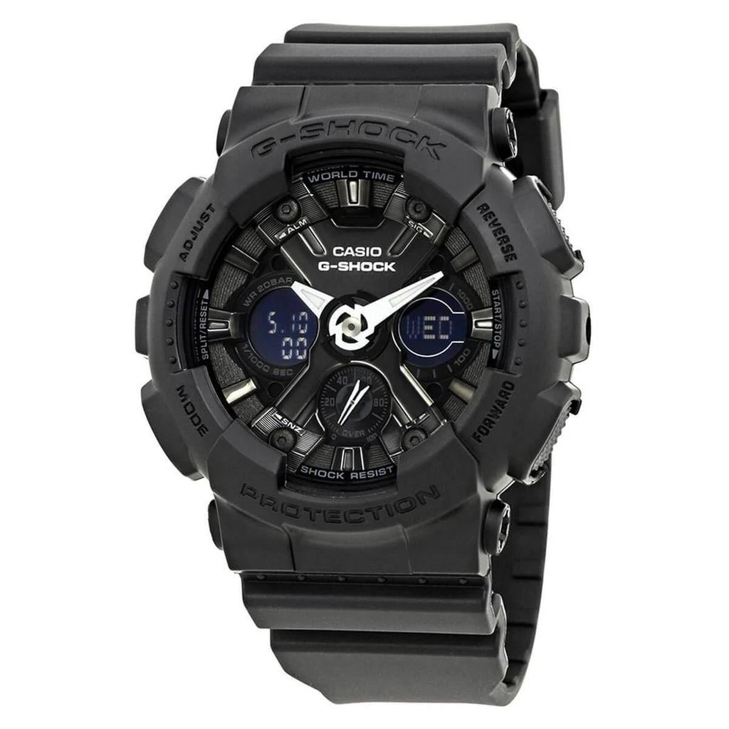 商品Casio|Casio Women's Analog-Digital Watch - G-Shock XL World Time Black Dial | GMAS120MF-1A,价格¥665,第1张图片