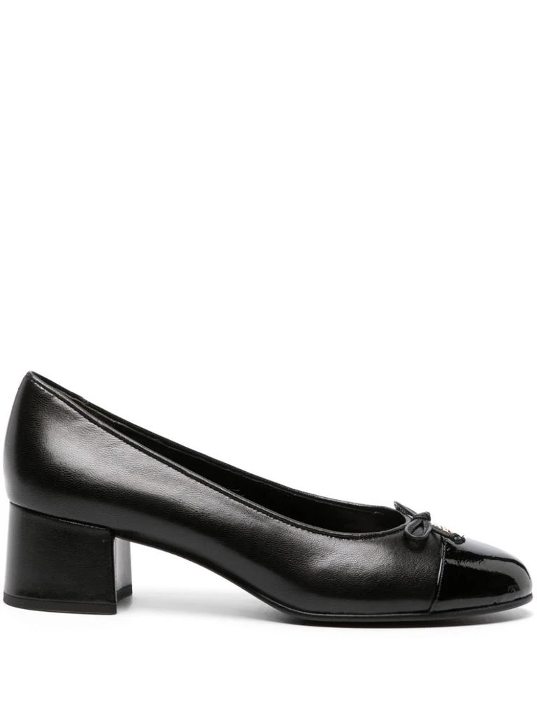 商品Tory Burch|TORY BURCH - Bow Leather Pumps,价格¥1598,第1张图片