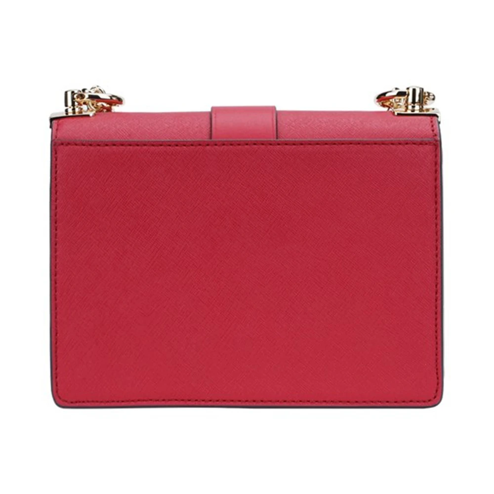 MICHAEL KORS 女士GREENWICH系列红色链条单肩斜挎包 32S1GGRC0L-CRIMSON 商品