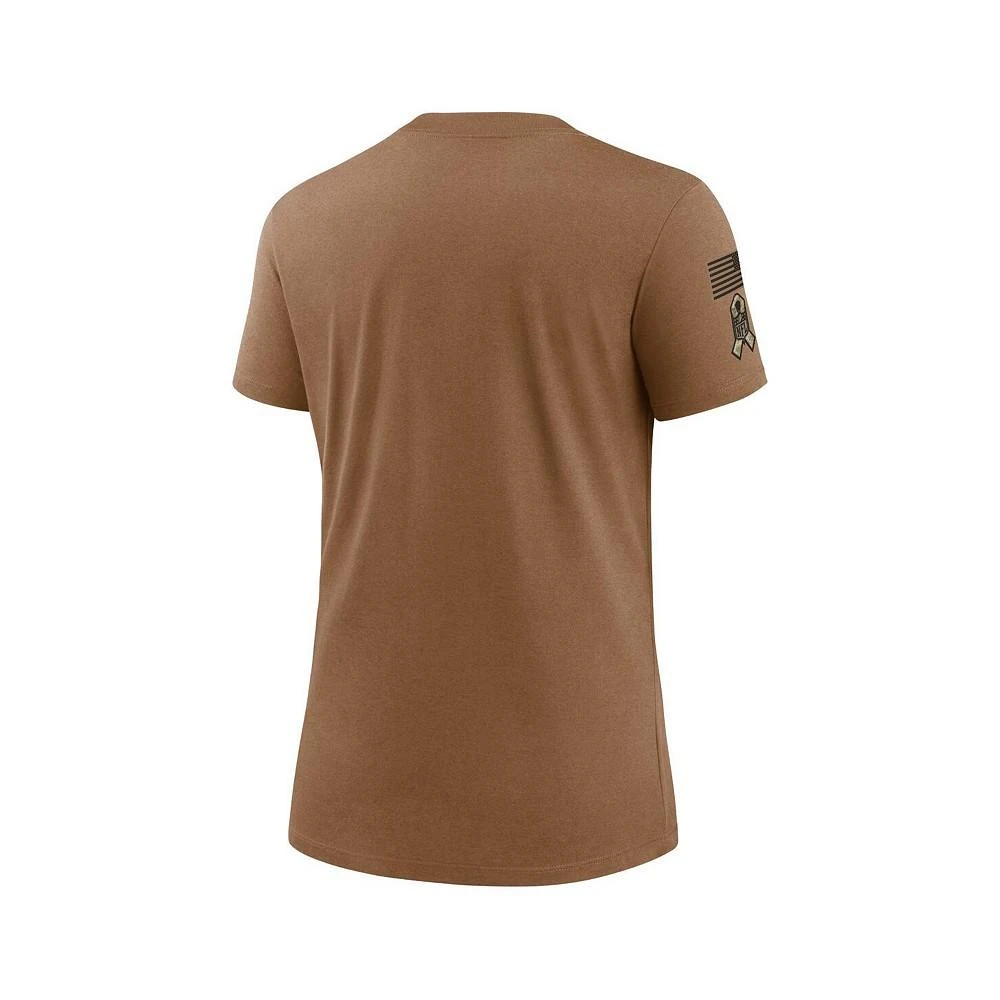 商品NIKE|Women's Brown Buffalo Bills 2023 Salute to Service Legend Performance T-shirt,价格¥339,第2张图片详细描述