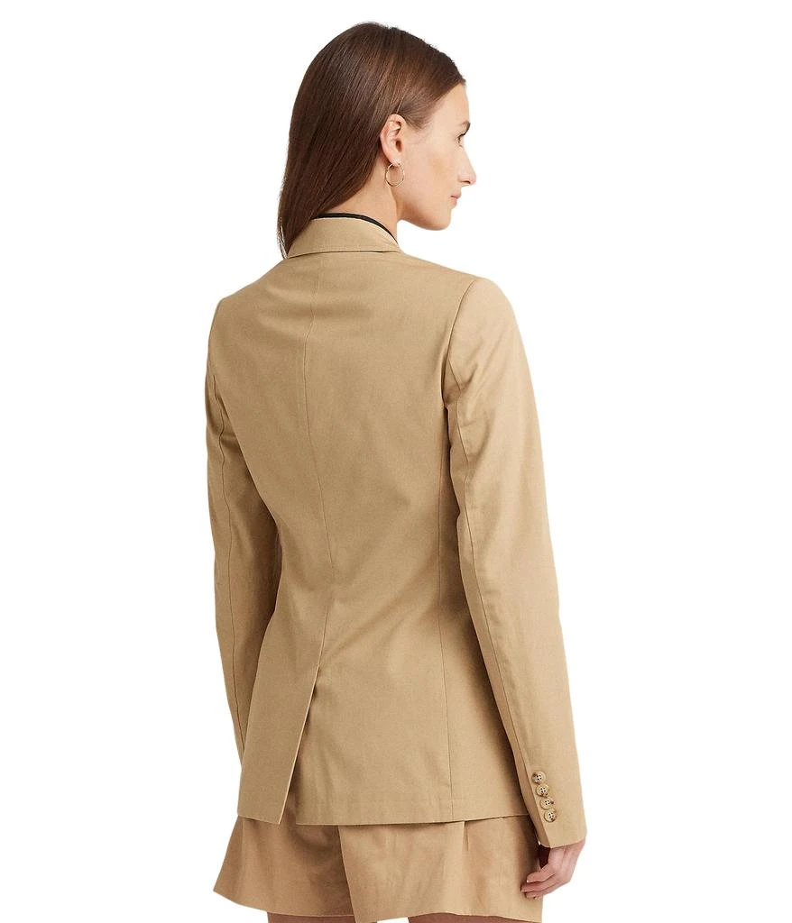 商品Ralph Lauren|Petite Cotton Twill Blazer,价格¥1192,第2张图片详细描述