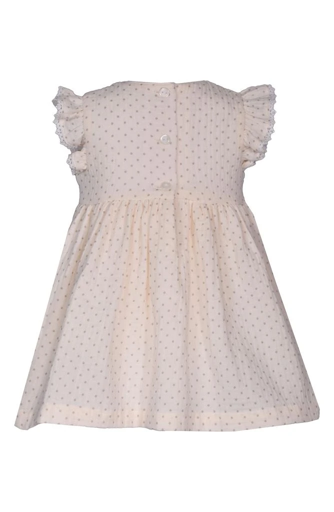 商品Iris & Ivy|Polka Dot Ruffle Cotton Party Dress,价格¥114,第2张图片详细描述