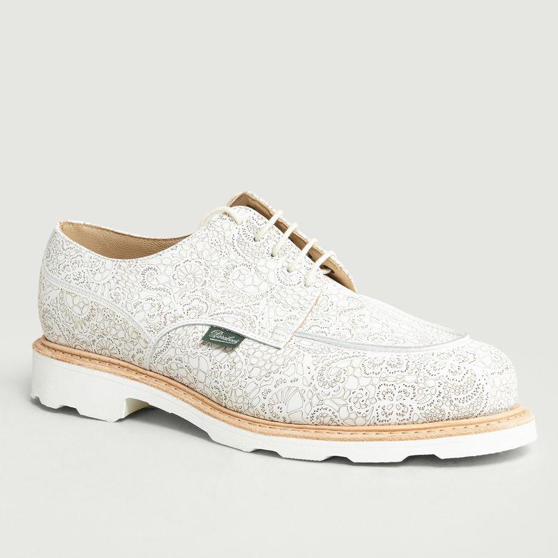 Laser Chambord Derbies White Paraboot商品第1张图片规格展示