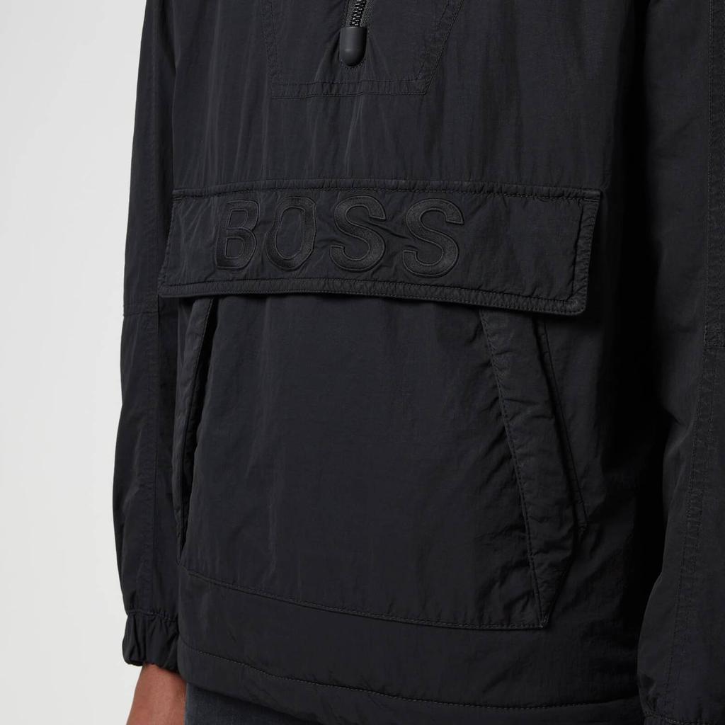 BOSS Orange Men's Oflavo Pullover Jacket - Black商品第4张图片规格展示