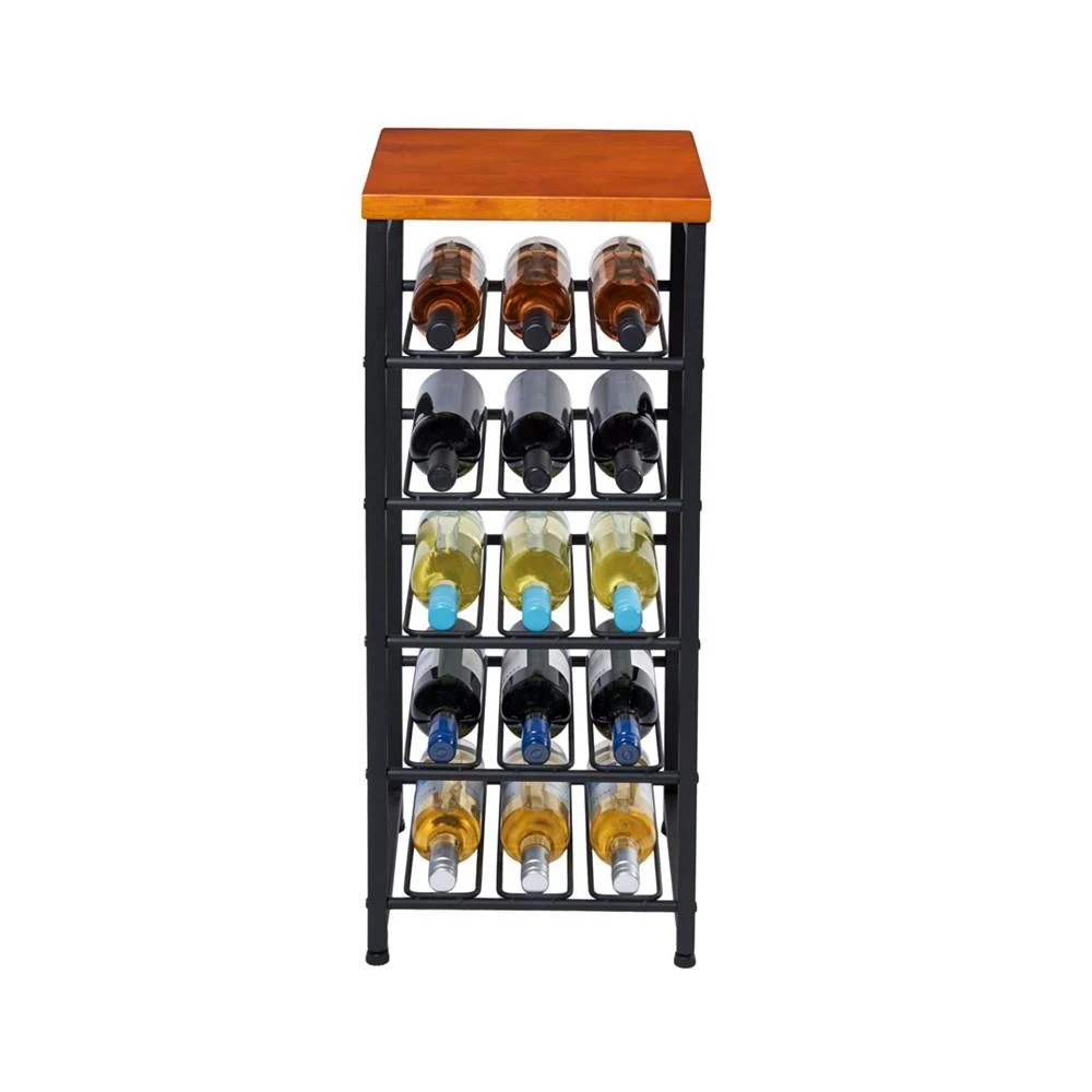 商品Neatfreak|Metal Wine Rack with Wood Top,价格¥1143,第2张图片详细描述