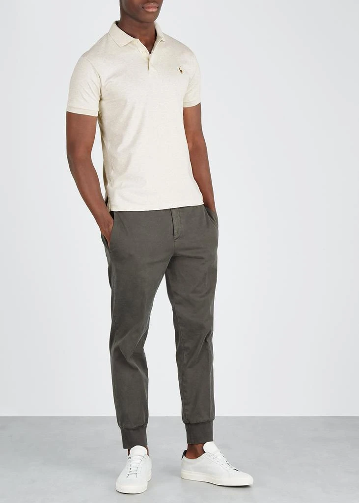 商品Ralph Lauren|Ecru slim Pima cotton polo shirt,价格¥1321,第2张图片详细描述
