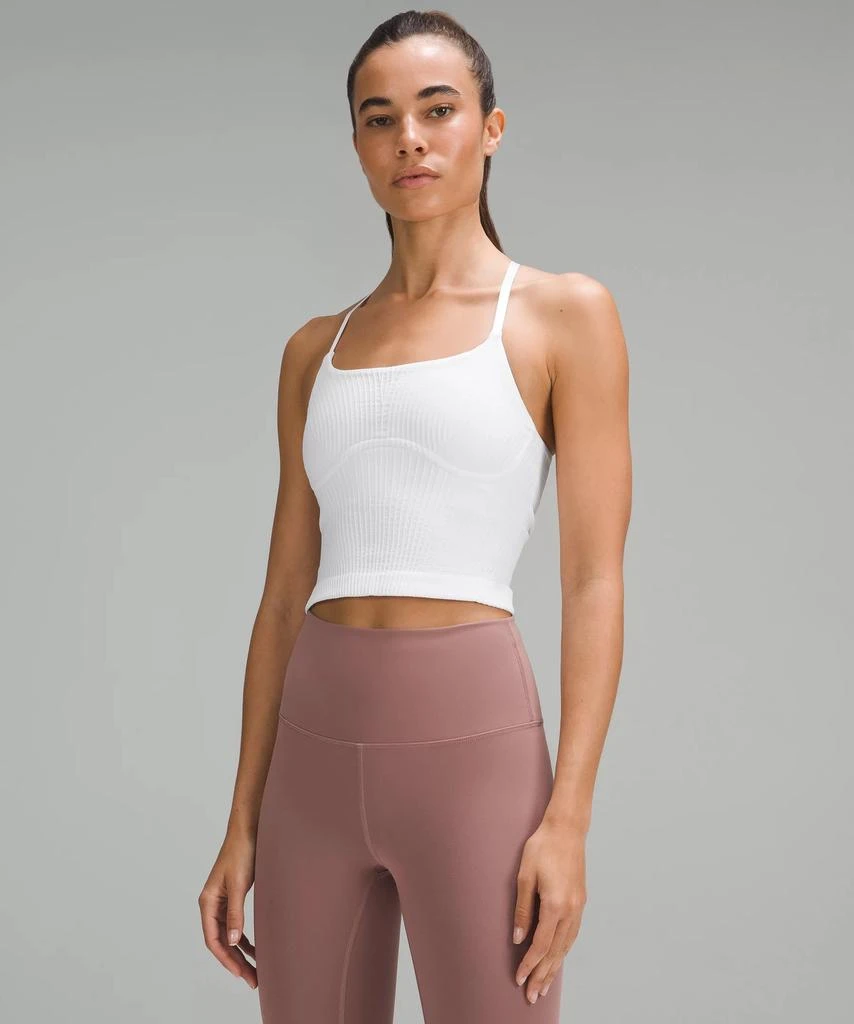 商品Lululemon|Strappy Seamless Yoga Shelf Tank Top,价格¥440,第1张图片