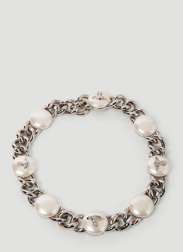 商品Vivienne Westwood|Emmylou Necklace in Silver,价格¥2563,第1张图片