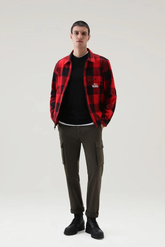 商品Woolrich|Timber Flannel Check Overshirt,价格¥1823,第2张图片详细描述