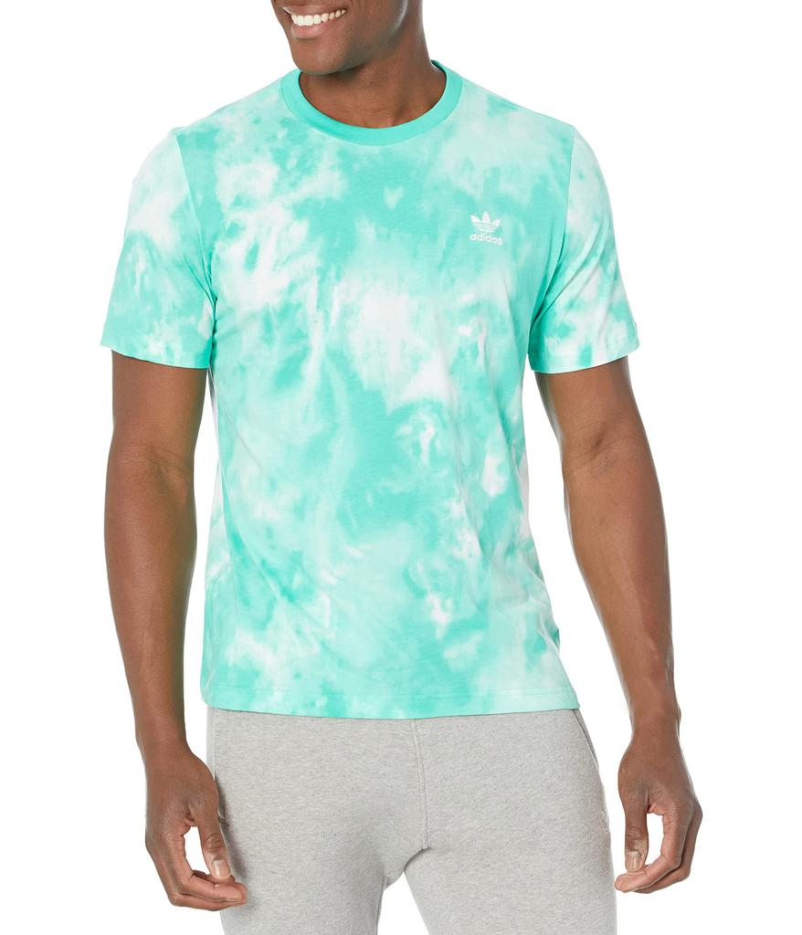 Essentials Trefoil Tie-Dye Short Sleeve Tee商品第1张图片规格展示