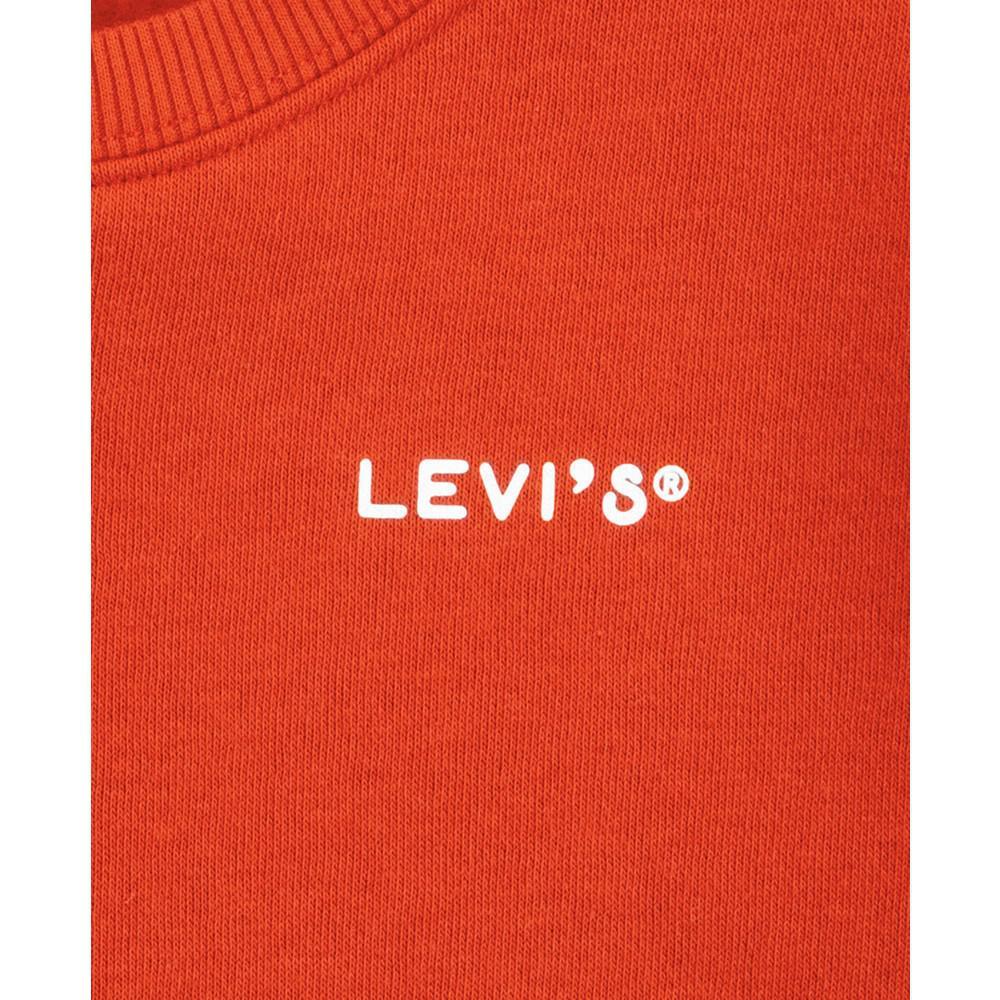 商品Levi's|Little Girls Logo Crew Neck Sweatshirt, Created for Macy's,价格¥134,第6张图片详细描述