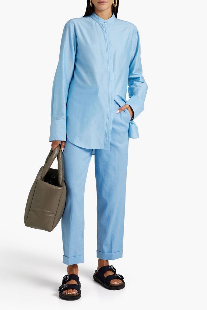 商品Joseph|Bratt cotton and silk-blend shirt,价格¥1522,第4张图片详细描述