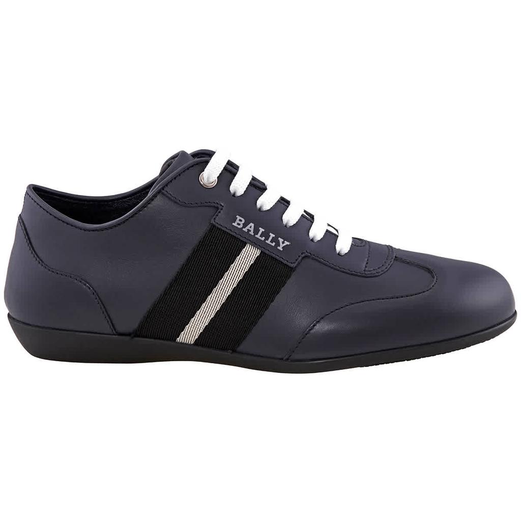 (EUR：40）Bally Ladies Harlam Low-top Leather Sneakers In Ink商品第1张图片规格展示