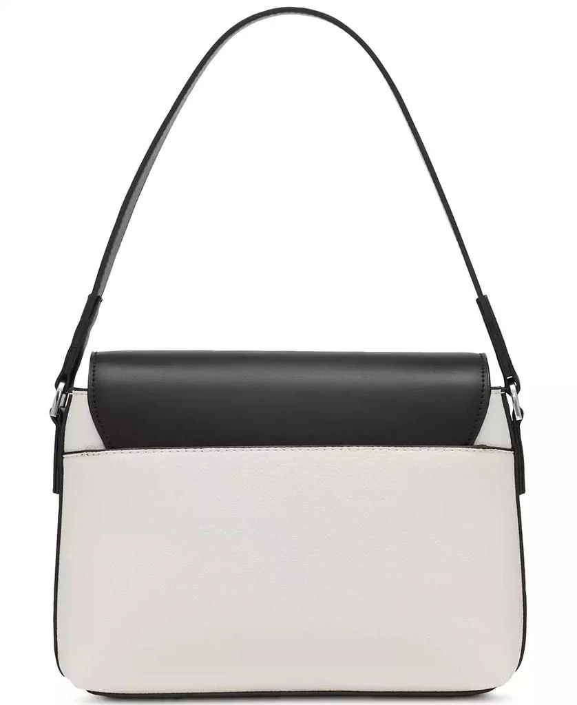 商品Calvin Klein|Millie Small Convertible Shoulder Bag with Striped Crossbody Strap,价格¥540,第4张图片详细描述