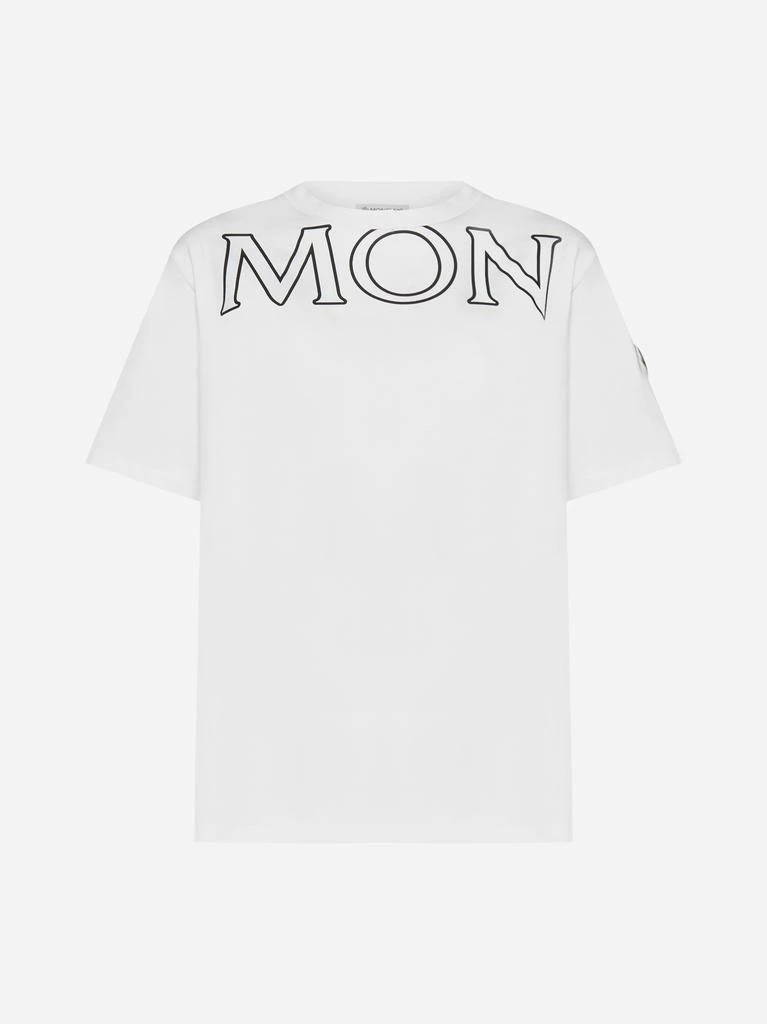 商品Moncler|Logo cotton t-shirt,价格¥929,第1张图片