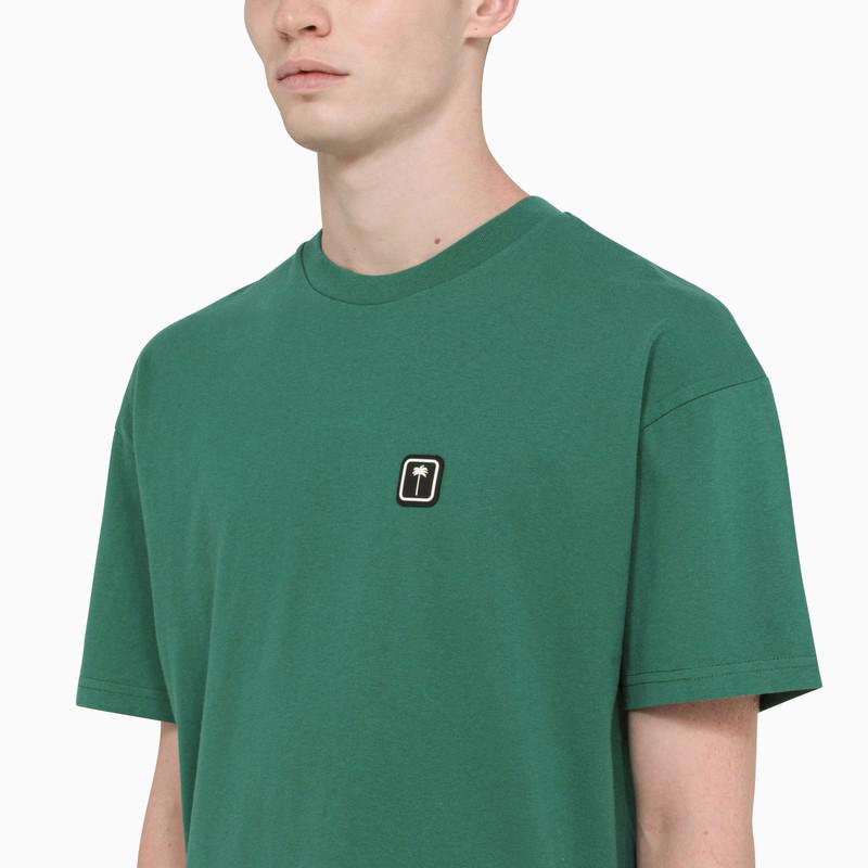 Green PXP Palm patch t-shirt商品第5张图片规格展示