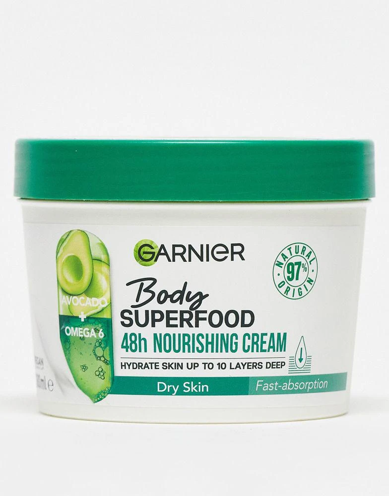商品Garnier|Garnier Body Superfood Nourishing Body Cream for Dry Skin 380ml,价格¥104,第1张图片