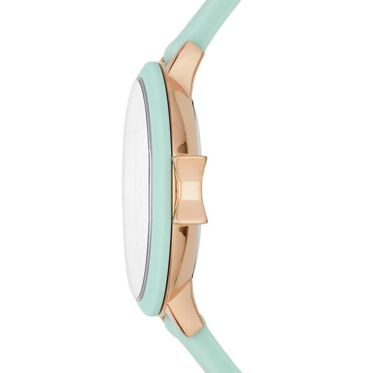 商品Kate Spade|Women's Park Row Cirrus Blue Silicone Strap Watch 34mm KSW1314,价格¥898,第2张图片详细描述