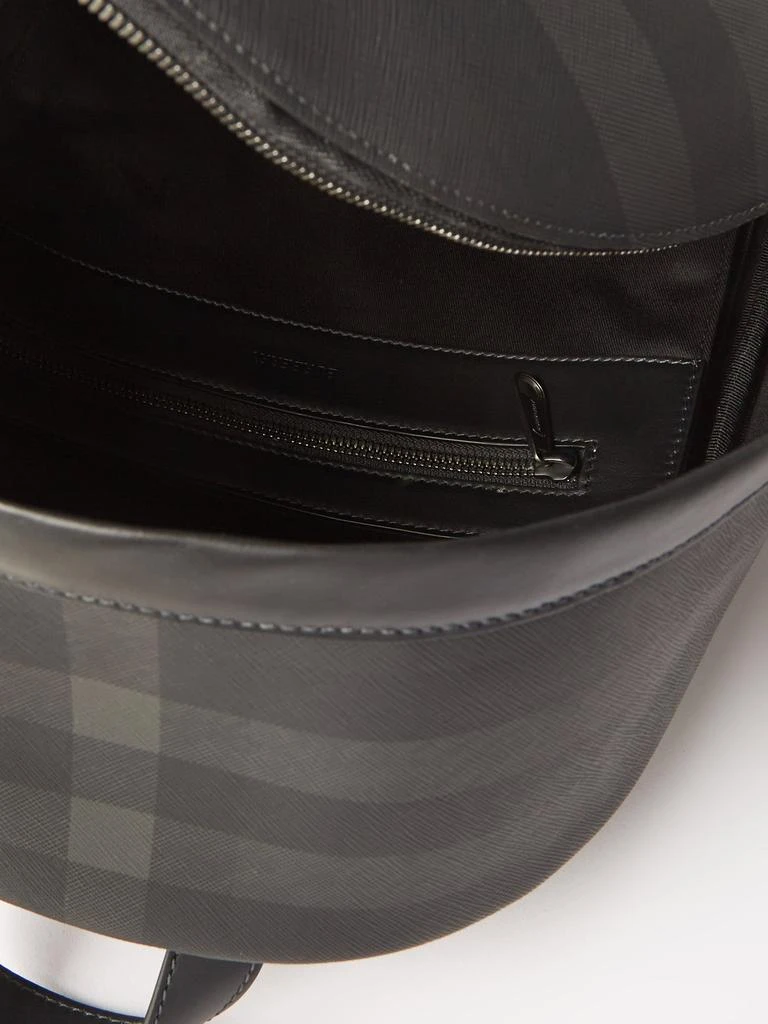 Jett checked canvas backpack 商品
